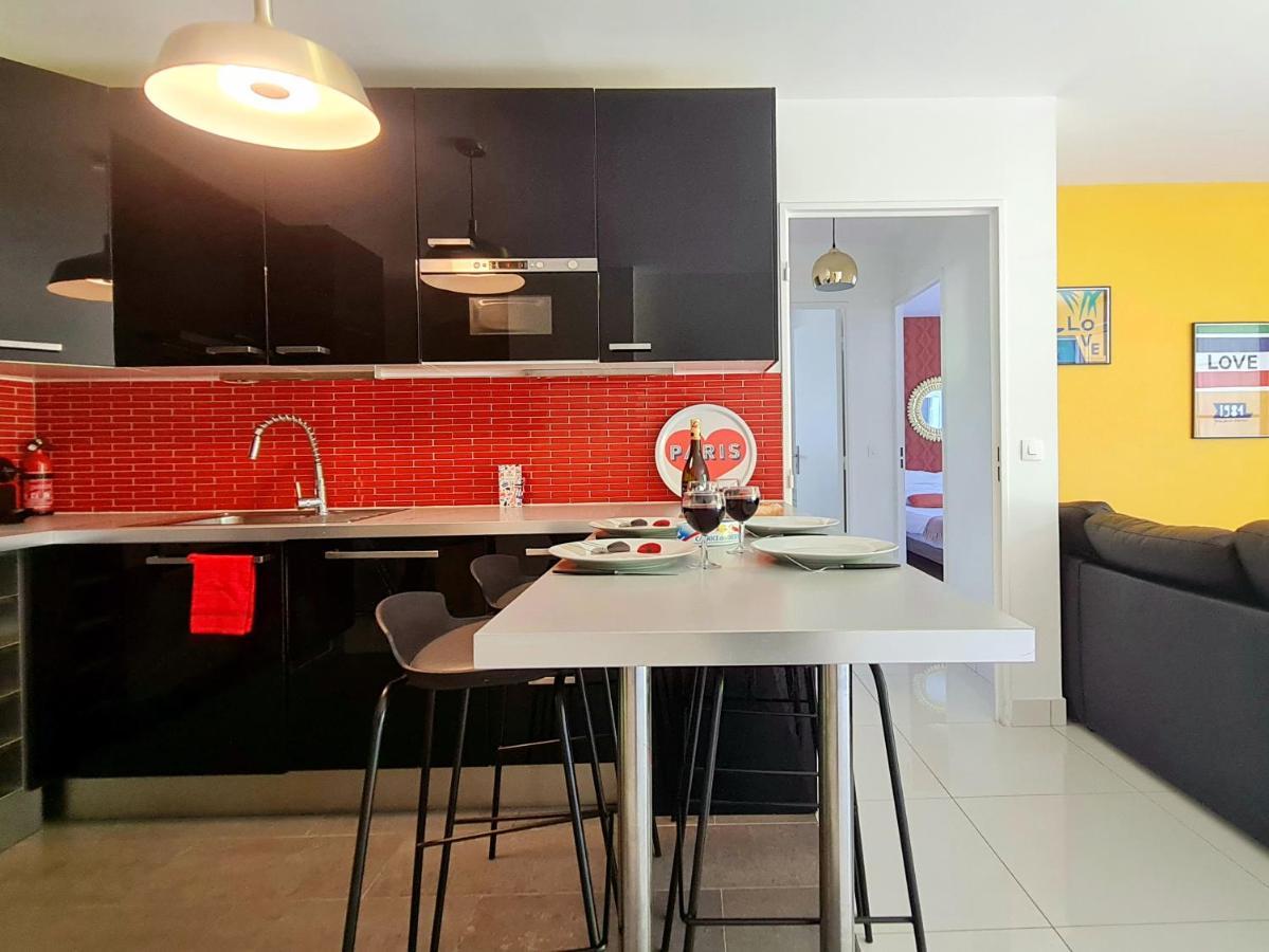 Happy Stay Disney Two - Apartment With Garden & Parking Montévrain Eksteriør billede