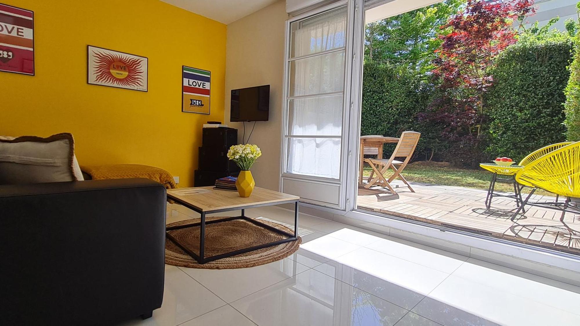 Happy Stay Disney Two - Apartment With Garden & Parking Montévrain Eksteriør billede