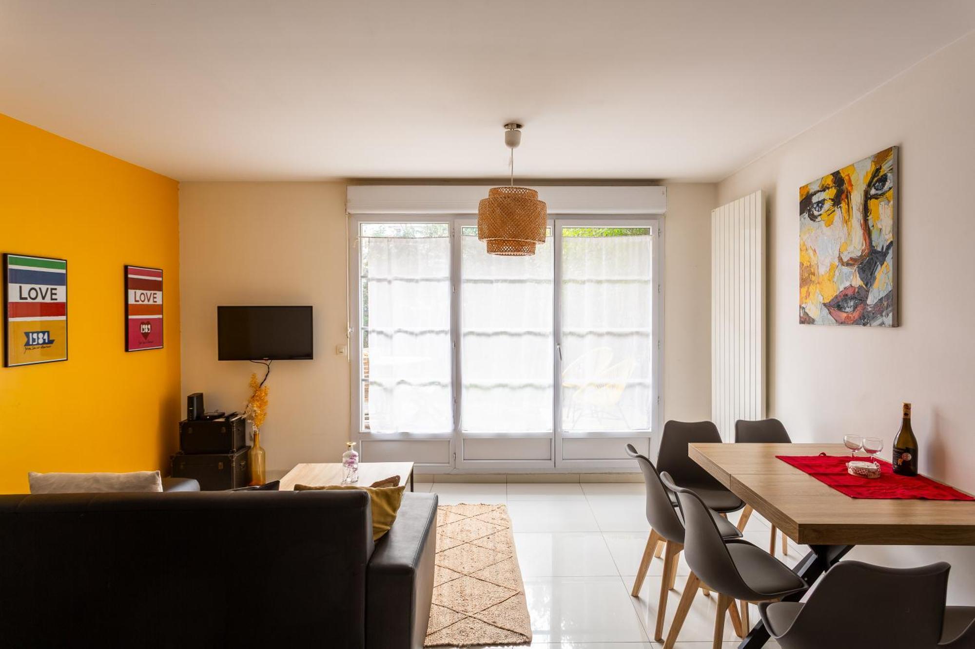 Happy Stay Disney Two - Apartment With Garden & Parking Montévrain Eksteriør billede