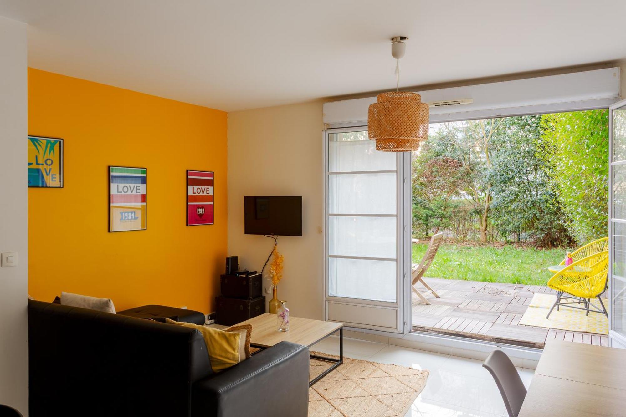 Happy Stay Disney Two - Apartment With Garden & Parking Montévrain Eksteriør billede
